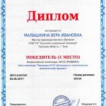 Малышкина Вера Ивановна Малышкина Вера Ивановна