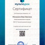 Малышкина Вера Ивановна Малышкина Вера Ивановна
