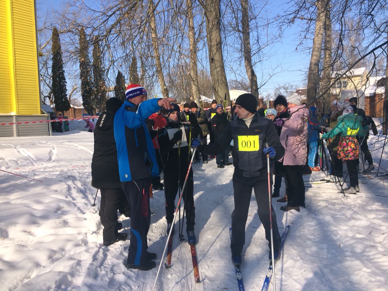 Победа в лыжных гонках среди инвалидов Тульской области