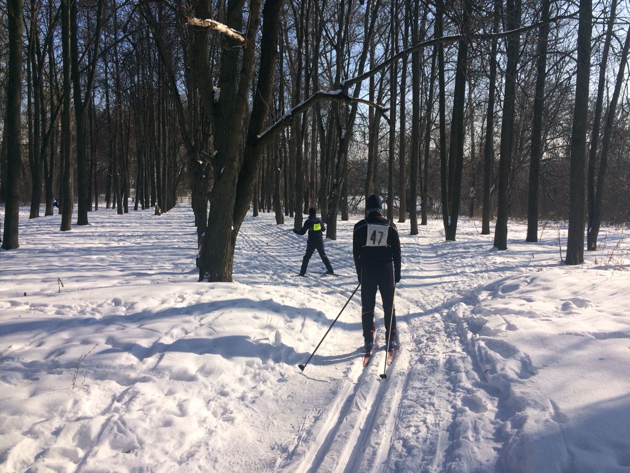 Победа в лыжных гонках среди инвалидов Тульской области