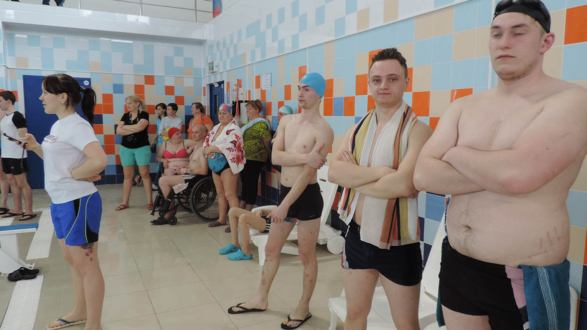 Областные соревнования по плаванию среди людей с ограниченными возможностями