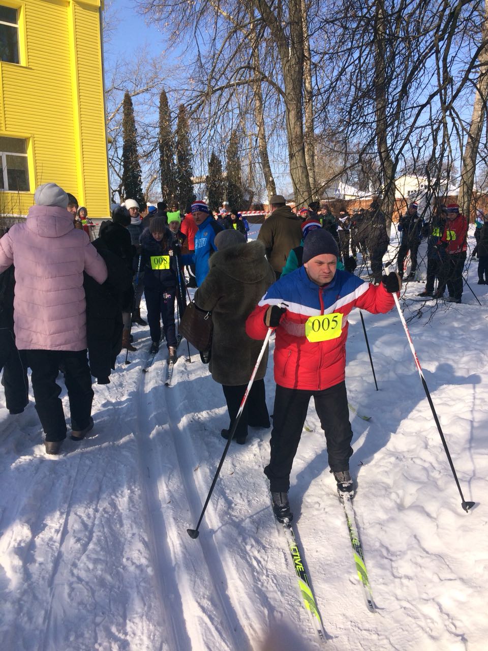 Победа в лыжных гонках среди инвалидов Тульской области