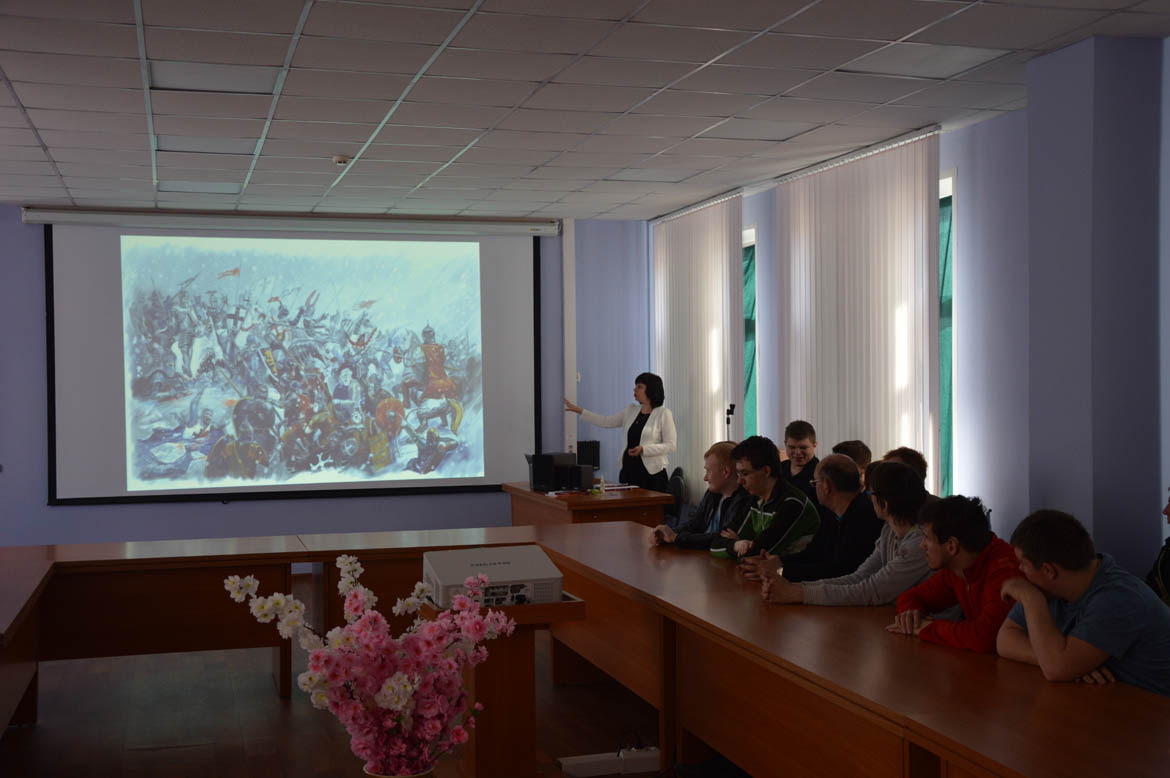 Литературное мероприятие, посвященное 776 –ой годовщине Ледового побоища