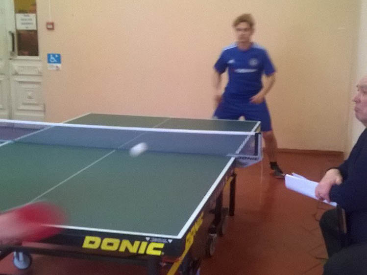 Соревнования по настольному теннису среди инвалидов и лиц с ограниченными возможностями здоровья Тульской области