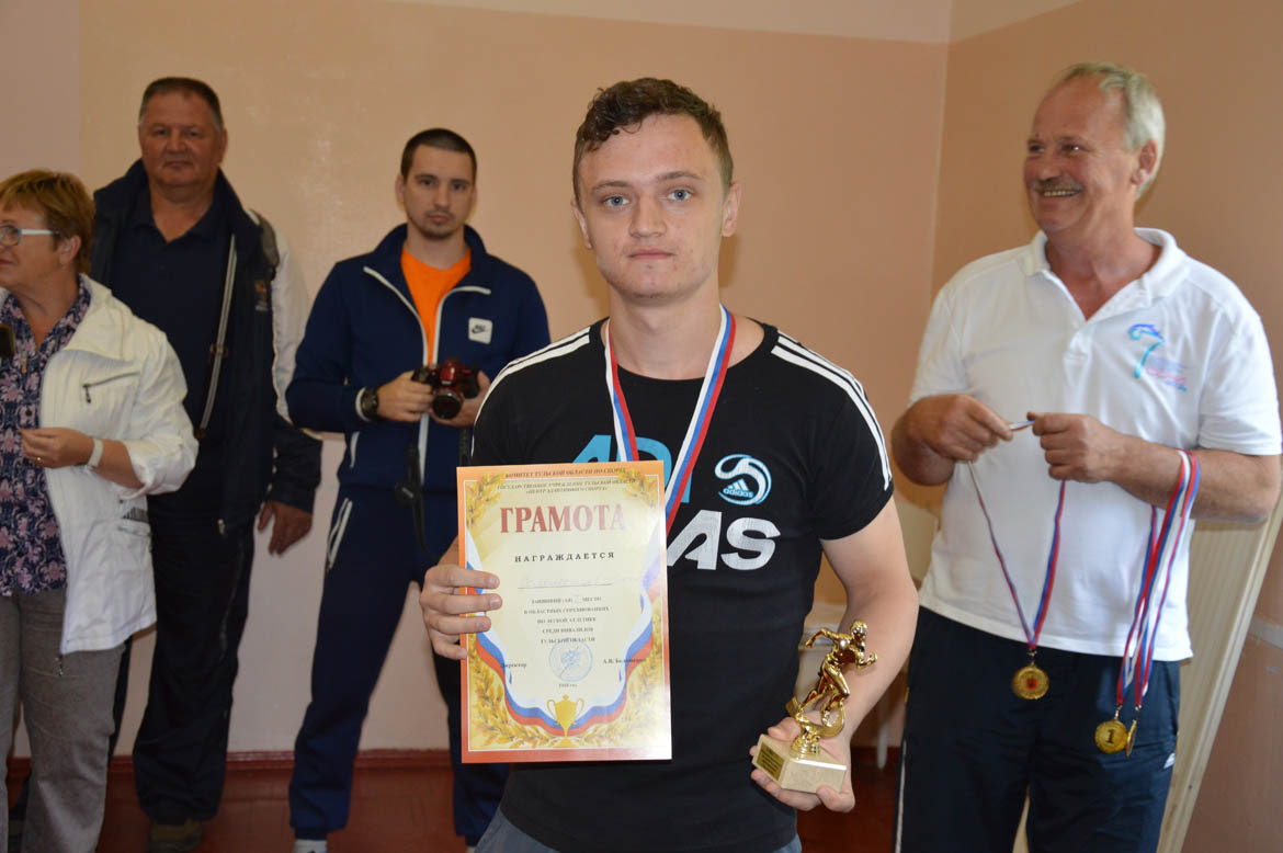 Областных соревнованиях по легкой атлетике среди инвалидов