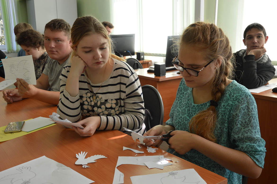 Творческая мастерская «Голубь мира», посвященная Международному дню мира