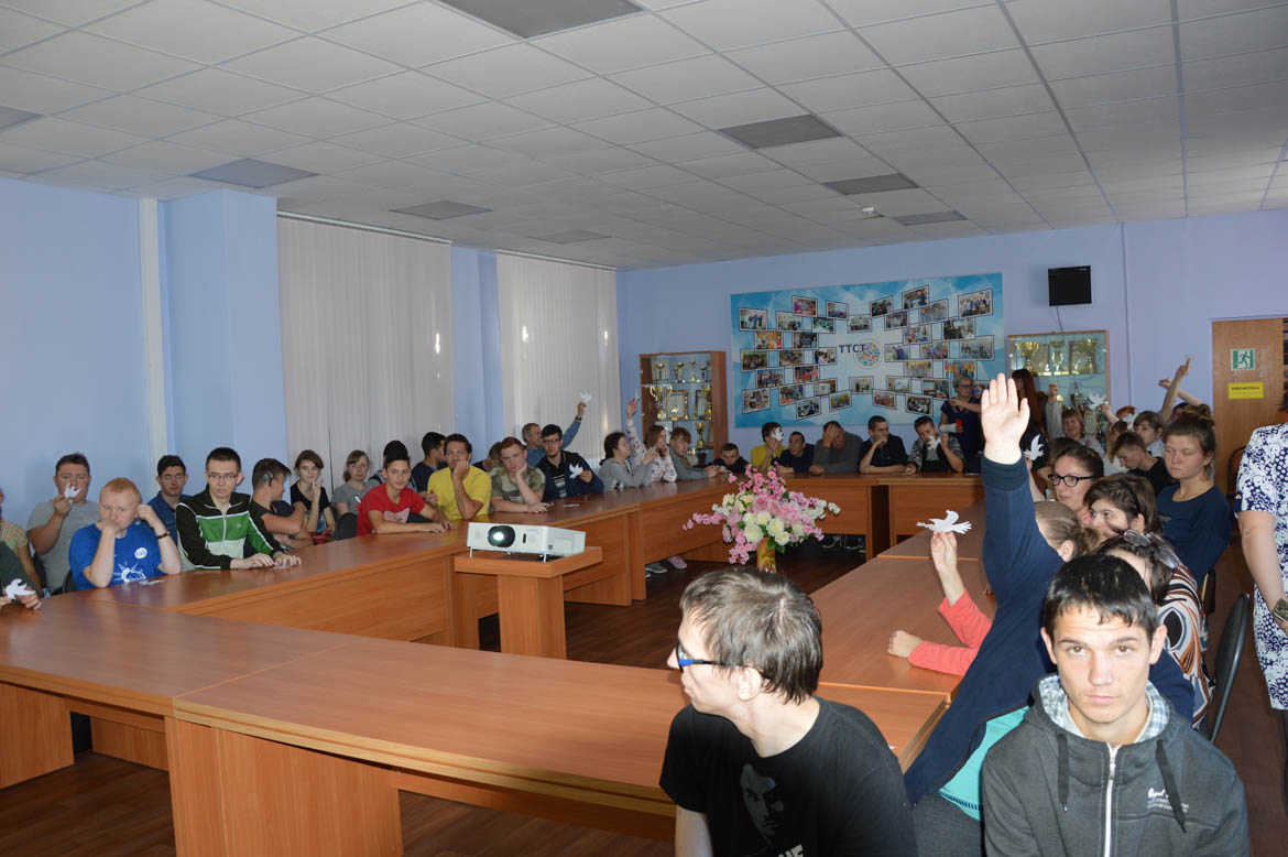 Единый час духовности «Голубь мира», посвященный Международному дню мира