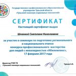 Шлеева Светлана Николаевна Шлеева Светлана Николаевна