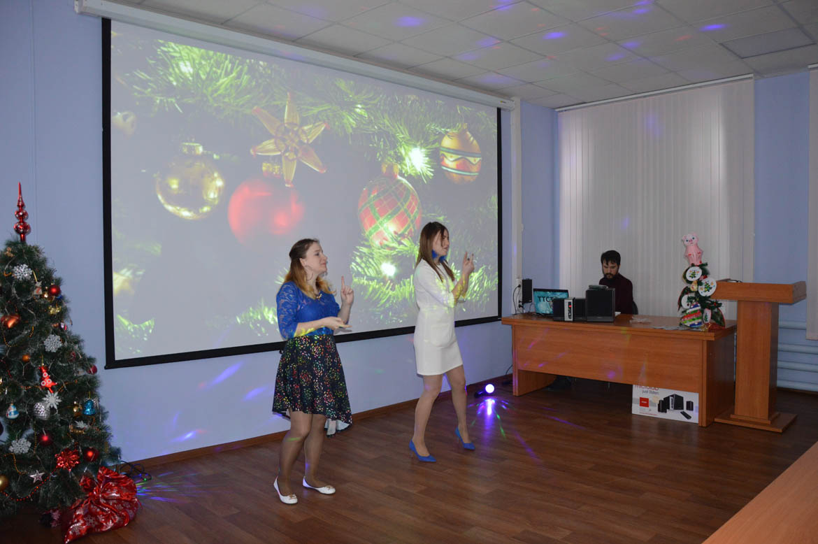 Творческий концерт, посвящённый окончанию первого полугодия и наступающему Новому году