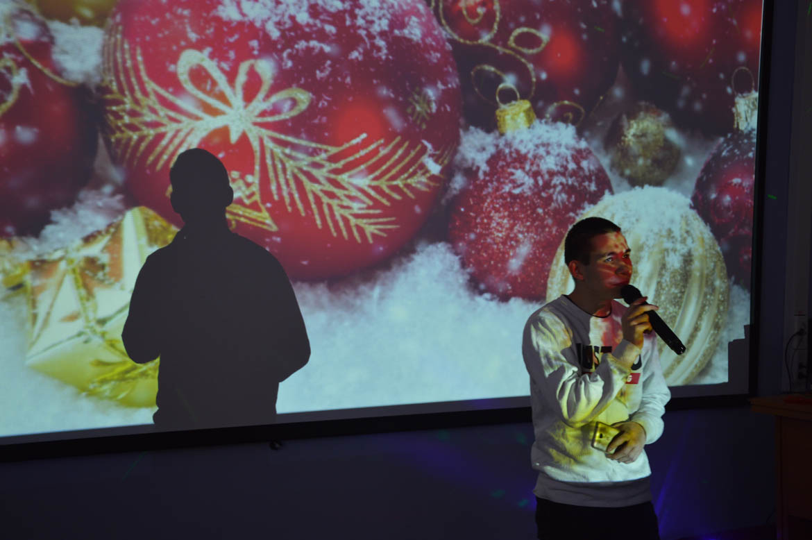 Творческий концерт, посвящённый окончанию первого полугодия и наступающему Новому году