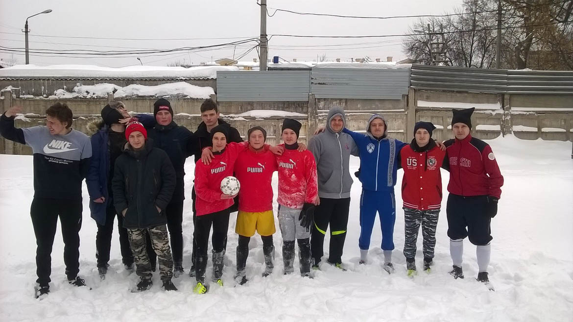 Турнир по мини-футболу на снегу