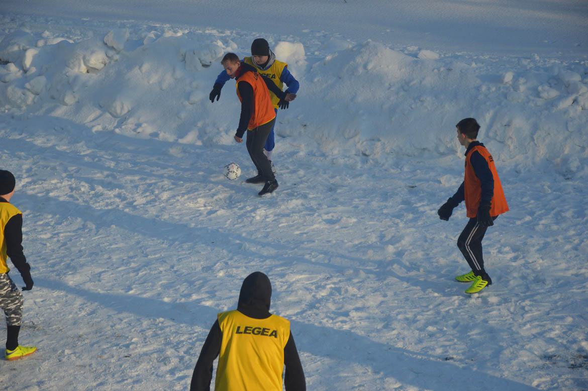 Турнир по мини-футболу на снегу