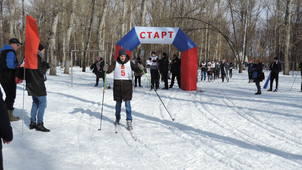 Областные соревнования по лыжным гонкам