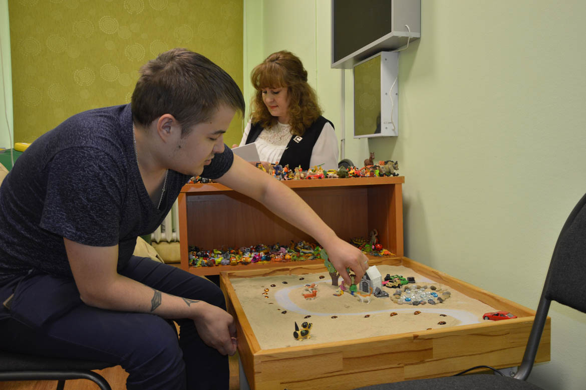 Индивидуальное консультирование с применением метода песочной терапии «Поиск личностных ресурсов»