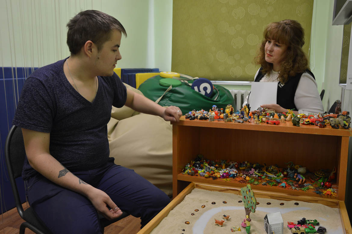 Индивидуальное консультирование с применением метода песочной терапии «Поиск личностных ресурсов»