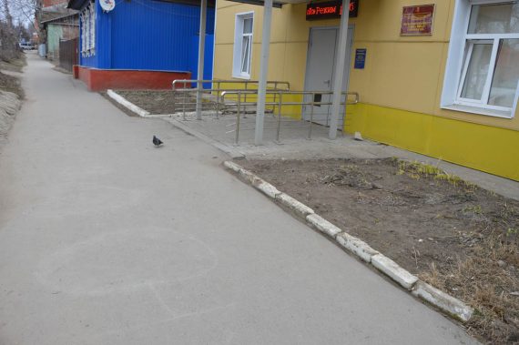 Фотографии территории до субботника