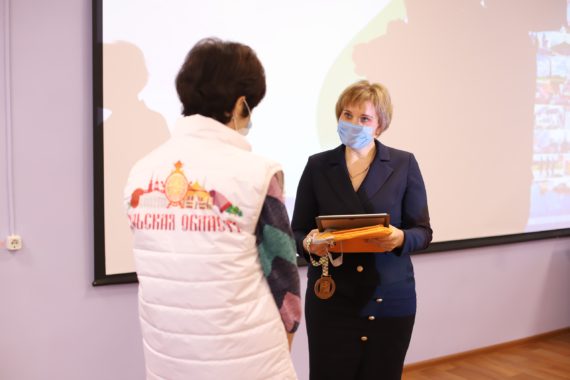 Торжественное награждение бронзового призера VI Национального чемпионата «Абилимпикс»