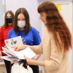 Волонтеры профориентационного марафона «Профессии-да!»