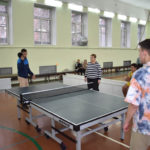 Первенстве техникума по настольному теннису