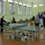 Первенстве техникума по настольному теннису