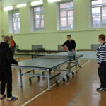 Первенстве техникума по настольному теннису