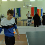 Первенстве техникума по настольному теннису