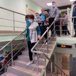Проведены тренировочные эвакуации по теме «Действия сотрудников и обучающихся при пожаре из учебного корпуса с применением первичных средств пожаротушения»