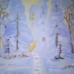 Представляем выставку художественных работ с новогодней тематикой Мартынова Кирилла