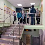 Проведены тренировочные эвакуации по теме «Действия сотрудников и обучающихся при пожаре из учебного корпуса с применением первичных средств пожаротушения»