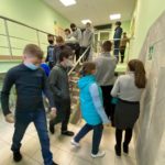 Проведены тренировочные эвакуации по теме «Действия сотрудников и обучающихся при пожаре из учебного корпуса с применением первичных средств пожаротушения»