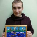 Представляем выставку художественных работ с новогодней тематикой Мартынова Кирилла