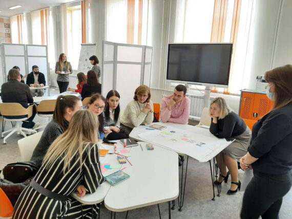 Участие в проектном семинаре «Сотрудничество Центра опережающей профессиональной подготовки и региональных центров в системе СПО Тульской области по вопросам опережающей подготовки кадров»