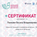 Панкова Оксана Владимировна Панкова Оксана Владимировна