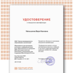 Малышкина Вера Ивановна Малышкина Вера Ивановна