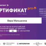 Малышкина Вера Ивановна Малышкина Вера Ивановна
