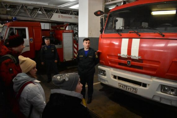 Экскурсия в пожарную часть