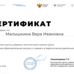 Малышкина Вера Ивановна Малышкина Вера Ивановна