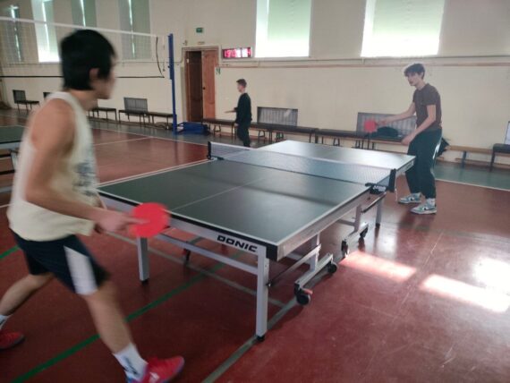 Турнир по настольному теннису