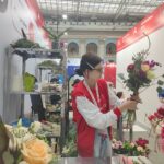Соревнования в компетенции «Флористика» начались