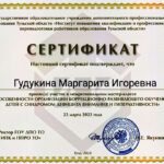 Гудукина Маргарита Игоревна Гудукина Маргарита Игоревна