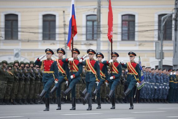 Репетиция Парада Победы