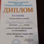 Всероссийские соревнования по мини-футболу «Кубок Федерации спорта ЛИН - 2025» Всероссийские соревнования по мини-футболу «Кубок Федерации спорта ЛИН - 2025»