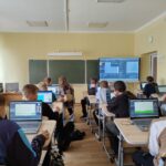Мобильный технопарк приступил к работе и уже проводит занятия!