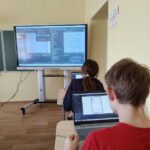 Мобильный технопарк приступил к работе и уже проводит занятия!