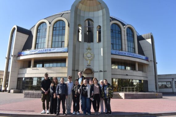 Обучения побывали на территории Тульского государственного музея оружия в честь Дня оружейника