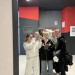 Посетили в Ледовом дворце товарищеский хоккейный матч между командами Правительства Тульской области и Санкт-Петербурга