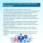 Неделя с 21 по 27 сентября 2026 года объявлена Минздравом России неделей сохранения здоровья легких